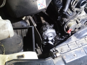 AutoMetria Geometria i Mechanika Nysa wymiana turbiny Mercedes Sprinter.